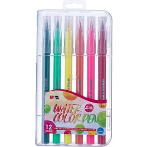 Bandai, Malstifte, Pinselkunststift 12 Farben M&G (12x) Bandai, Malstifte, Pinselkunststift 12 Farben M&G (12x)