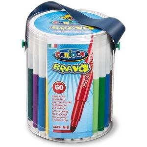 Carioca, Malstifte, Bravo Marker Extra Bold Multicolour 60 Stück(e) (60x) Carioca, Malstifte, Bravo Marker Extra Bold Multicolour 60 Stück(e) (60x)