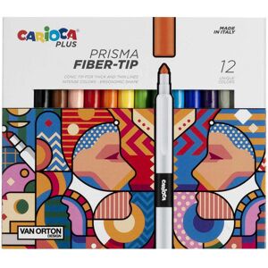 Carioca, Malstifte, Fasermaler Prisma Plus E-12 (12x) Carioca, Malstifte, Fasermaler Prisma Plus E-12 (12x)
