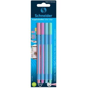 Schneider, Schreibstifte, Kugelschreiber Slider Edge Pastell XB VE=4 Stück (rose/lilac/blue/mint) Blister (4x) Schneider, Schreibstifte, Kugelschreiber Slider Edge Pastell XB VE=4 Stück (rose/lilac/blue/mint) Blister (4x)