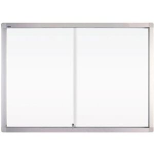 Franken, Pinnwand, Schaukasten PRO SK6115 Schiebetür für 15x DIN A4 Aluminium (Magnettafel, Whiteboard, 117.50 x 99 cm) Franken, Pinnwand, Schaukasten PRO SK6115 Schiebetür für 15x DIN A4 Aluminium (Magnettafel, Whiteboard, 117.50 x 99 cm)