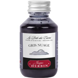 Jacques Herbin, Ersatzpatronen + Tintenfass, Schreiben (Grau, 100 ml) Jacques Herbin, Ersatzpatronen + Tintenfass, Schreiben (Grau, 100 ml)