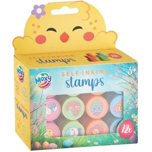 Grafix, Stempel, Selbstfärbende Stempeln Ostern - 12 Stück. Grafix, Stempel, Selbstfärbende Stempeln Ostern - 12 Stück.