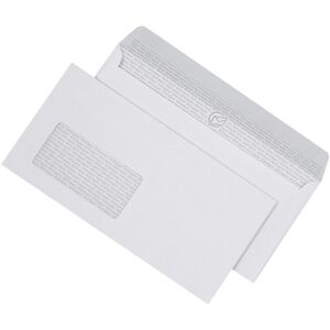 Elepa, Briefumschlag, Briefumschlag, DIN Lang, Weiss, Haftklebung, mit Fenster, 90 gr/qm (220 x 110 mm, DL, 500x) Elepa, Briefumschlag, Briefumschlag, DIN Lang, Weiss, Haftklebung, mit Fenster, 90 gr/qm (220 x 110 mm, DL, 500x)
