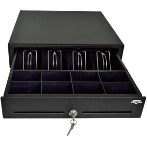 Virtuoso, Kasse, Cash drawer C410D - cable, brackets, 9-24V, black Virtuoso, Kasse, Cash drawer C410D - cable, brackets, 9-24V, black