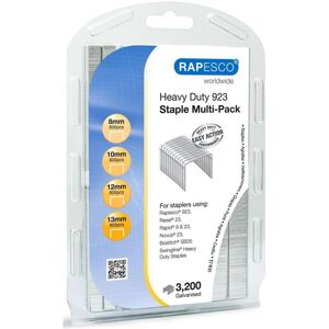 Rapesco Büroklammer, 923 Heftklammern Multipack (3200x) Rapesco Büroklammer, 923 Heftklammern Multipack (3200x)