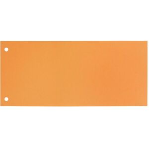 Leitz, Ordner Zubehör, Esselte Trennstreifen, für A4-Format, perforiert, orange Manilakarton 190 g/qm, Abmessungen: Leitz, Ordner Zubehör, Esselte Trennstreifen, für A4-Format, perforiert, orange Manilakarton 190 g/qm, Abmessungen: