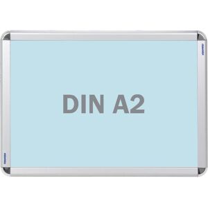 Franken, Prospektständer, Plakatrahmen DIN A2, 32 mm Rahmenprofil silbereloxierter Aluminium-Klapprahmen, Kunststoffecken (A2) Franken, Prospektständer, Plakatrahmen DIN A2, 32 mm Rahmenprofil silbereloxierter Aluminium-Klapprahmen, Kunststoffecken (A2)