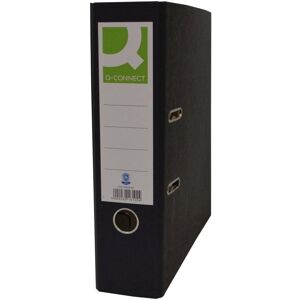 Q-Connect, Ordner, Ordner Pappe A4 80 mm schwarz (A4, 80 mm, 1 Stk.) Q-Connect, Ordner, Ordner Pappe A4 80 mm schwarz (A4, 80 mm, 1 Stk.)