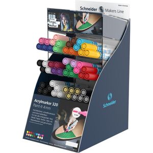 Schneider, Marker, Display Acrylmarker Paint-It 320 4mm (36x) Schneider, Marker, Display Acrylmarker Paint-It 320 4mm (36x)