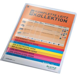 Leitz, Mappe, Sichthülle Super Premium, A5, PVC, glasklar, 0,15 mm oben und seitlich offen, dokumentenecht (A5, 100x) Leitz, Mappe, Sichthülle Super Premium, A5, PVC, glasklar, 0,15 mm oben und seitlich offen, dokumentenecht (A5, 100x)