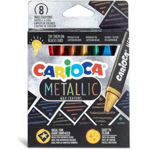 Carioca, Malstifte, Wachsmalkreide Metallic E-8 Mehrfarbig (8x) Carioca, Malstifte, Wachsmalkreide Metallic E-8 Mehrfarbig (8x)