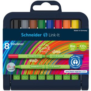 Schneider, Schreibstifte, Fineliner Link-It - Etui à 8 Stk. (8x) Schneider, Schreibstifte, Fineliner Link-It - Etui à 8 Stk. (8x)