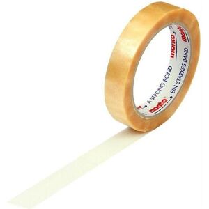 Transpak, Klebeband, Klebeband monta 220 Breite 19mm Länge 66m Stärke 54µ PVC transparent leise (19 mm) Transpak, Klebeband, Klebeband monta 220 Breite 19mm Länge 66m Stärke 54µ PVC transparent leise (19 mm)