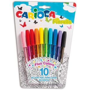 Carioca, Schreibstifte, Fiorella Multi Kugelschreiber 10 Stück(e) (10x) Carioca, Schreibstifte, Fiorella Multi Kugelschreiber 10 Stück(e) (10x)