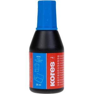 Kores, Stempel, Stempelfarbe blau Kores, Stempel, Stempelfarbe blau
