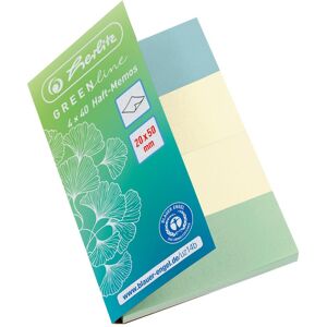 Herlitz, Haftnotiz, Notizzettel 4 x 40 Blatt, Mehrfarbig (50 x 20 mm) Herlitz, Haftnotiz, Notizzettel 4 x 40 Blatt, Mehrfarbig (50 x 20 mm)
