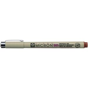 Sakura, Schreibstifte, Fineliner PIGMA MICRON 005, braun (1x) Sakura, Schreibstifte, Fineliner PIGMA MICRON 005, braun (1x)
