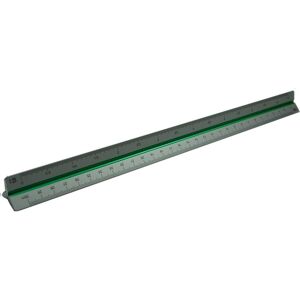 Rumold, Lineal, Dreikantmassstab Aluminium 30cm (30 cm, Aluminium) Rumold, Lineal, Dreikantmassstab Aluminium 30cm (30 cm, Aluminium)