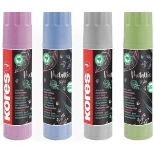 Kores, Klebestift, Klebestift "Metallic Style", 20 g, l”sungsmittelfrei Kores, Klebestift, Klebestift "Metallic Style", 20 g, l”sungsmittelfrei