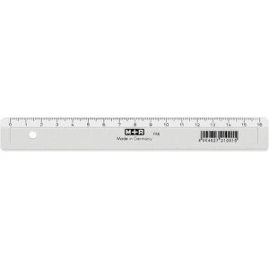 M+r, Lineal, Schullineal (16 cm, Kunststoff) M+r, Lineal, Schullineal (16 cm, Kunststoff)
