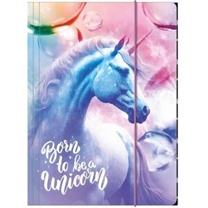 Derform, Ordner, Ordner mit Gummiband A4 Einhorn 15 (A4, 1 Stk.) Derform, Ordner, Ordner mit Gummiband A4 Einhorn 15 (A4, 1 Stk.)
