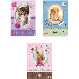 Herlitz, Heft + Block, Malblock Pretty Pets DIN A4, 70 g/qm, 75 Blatt (A4, Blanko, Kein Einband) Herlitz, Heft + Block, Malblock Pretty Pets DIN A4, 70 g/qm, 75 Blatt (A4, Blanko, Kein Einband)
