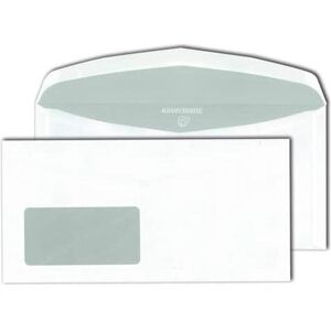 Kuvermatic, Briefumschlag, Kuvertier-Briefhülle m.F.1000ST 80g weiss (229 x 114 mm, 1x) Kuvermatic, Briefumschlag, Kuvertier-Briefhülle m.F.1000ST 80g weiss (229 x 114 mm, 1x)