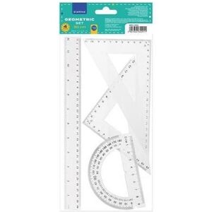 Starpak, Lineal, Geometrisches Set aus 4 Elementen, 30 cm (30 cm) Starpak, Lineal, Geometrisches Set aus 4 Elementen, 30 cm (30 cm)