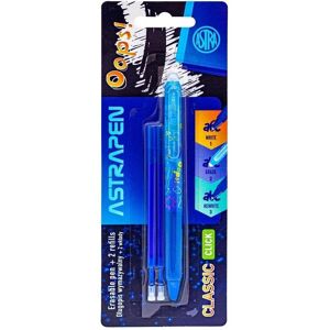 Astra, Schreibstifte, Radierbarer Stift 0,5 mm + 2 Classic-Minen (1x) Astra, Schreibstifte, Radierbarer Stift 0,5 mm + 2 Classic-Minen (1x)