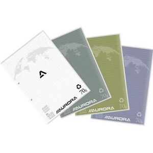 Aurora, Heft + Block, Notizblock Splendid Geleimt DIN A4 Kariert Papier Farbig sortiert D102RC (A4, Kariert) Aurora, Heft + Block, Notizblock Splendid Geleimt DIN A4 Kariert Papier Farbig sortiert D102RC (A4, Kariert)