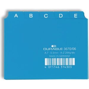 Durable, Kartenaufbewahrung, Leitregister (A7) Durable, Kartenaufbewahrung, Leitregister (A7)