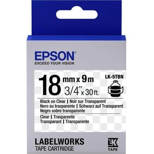 Epson Beschriftungsband, Etikettenkassette Lk-5tbn (1.80 cm, Schwarz) Epson Beschriftungsband, Etikettenkassette Lk-5tbn (1.80 cm, Schwarz)
