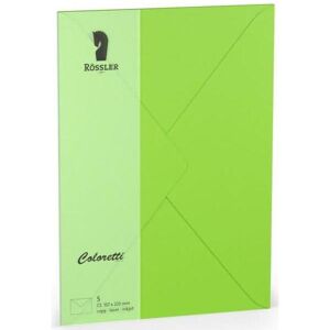 Magni, Briefumschlag, 220711522 - Coloretti Briefumschläge, 80 g/m², DIN C5, hellgrün, 5 Stück (C5, 5x) Magni, Briefumschlag, 220711522 - Coloretti Briefumschläge, 80 g/m², DIN C5, hellgrün, 5 Stück (C5, 5x)