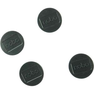 Nobo, Magnet, Haftmagnet Ø 3 cm 4 Stück, Schwarz (4x) Nobo, Magnet, Haftmagnet Ø 3 cm 4 Stück, Schwarz (4x)