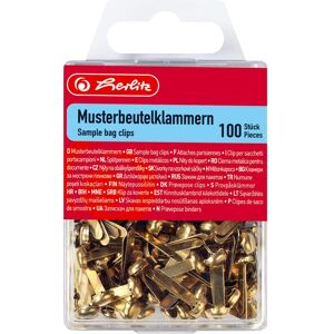 Herlitz, Büroklammer, Musterbeutelklammer (100x) Herlitz, Büroklammer, Musterbeutelklammer (100x)