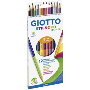Giotto, Malstifte, Farbstift Stilnovo Bicolor 12er (12x) Giotto, Malstifte, Farbstift Stilnovo Bicolor 12er (12x)