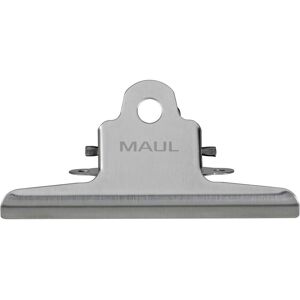 Maul, Büroklammer, Montage-Klemmer Edelstahl, 147 mm, 20 mm, silber (2x) Maul, Büroklammer, Montage-Klemmer Edelstahl, 147 mm, 20 mm, silber (2x)
