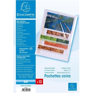 Exacompta, Mappe, Sichthülle Advanced A4, 10 Stück, Transparent (A4, 10x) Exacompta, Mappe, Sichthülle Advanced A4, 10 Stück, Transparent (A4, 10x)