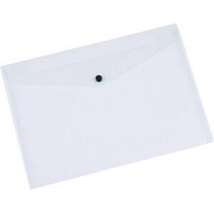 Q-Connect, Mappe, Umschlagmappe mit Schnappverschluss, PP, A3, 172 Mikron, transparent (A3, 1x) Q-Connect, Mappe, Umschlagmappe mit Schnappverschluss, PP, A3, 172 Mikron, transparent (A3, 1x)