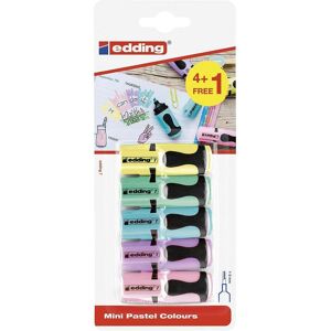 10x Edding, Marker, Mini Highlighter 4+1 (5x) 10x Edding, Marker, Mini Highlighter 4+1 (5x)
