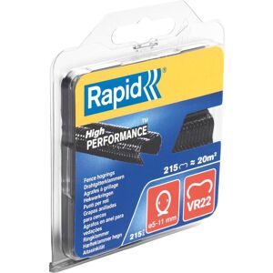 Rapid, Büroklammer, VR22 Ringklammern schwarz 215 Stück (215x) Rapid, Büroklammer, VR22 Ringklammern schwarz 215 Stück (215x)