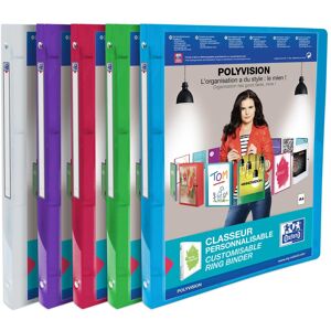 Elba, Ordner, Präsentationsringbuch POLYVISION, 20 mm, sortiert aus PP, DIN A4, 4-Ring-Reißverschlussmechanik (A4, 20 mm, 1 Stk.) Elba, Ordner, Präsentationsringbuch POLYVISION, 20 mm, sortiert aus PP, DIN A4, 4-Ring-Reißverschlussmechanik (A4, 20 mm, 1 Stk.)