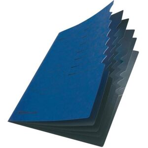 Herlitz, Mappe, Ordnungsmappe easyorga, A4, Karton, 7 Fächer, blau Colorspan-Karton, 355 g-qm, innen schwarzer Manil (A4, 1x) Herlitz, Mappe, Ordnungsmappe easyorga, A4, Karton, 7 Fächer, blau Colorspan-Karton, 355 g-qm, innen schwarzer Manil (A4, 1x)