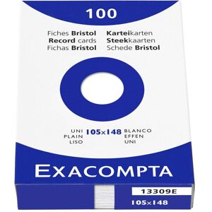 Exacompta, Karteikarten, 13309e (A6, 100x, 205 g/m²) Exacompta, Karteikarten, 13309e (A6, 100x, 205 g/m²)
