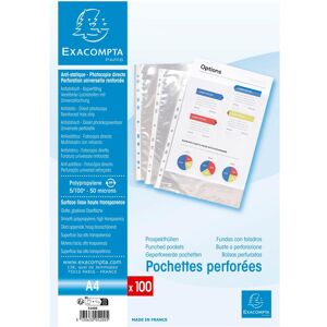 Exacompta, Mappe, Prospekthüllen (A4, 100x) Exacompta, Mappe, Prospekthüllen (A4, 100x)