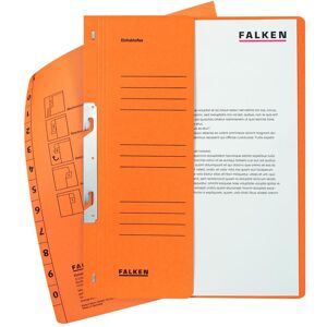Falken, Mappe, Einhakhefter DIN A4 250g/m² Manilakarton orange (A4, 50x) Falken, Mappe, Einhakhefter DIN A4 250g/m² Manilakarton orange (A4, 50x)