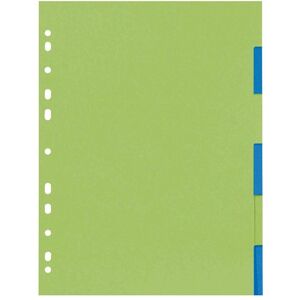 Herlitz, Ordner Zubehör, Register GREENline Blanko, 2-farbig Herlitz, Ordner Zubehör, Register GREENline Blanko, 2-farbig