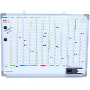 Genie, Präsentationstafel, Jahresplaner-Beschreibbare Magnettafel Genie, Präsentationstafel, Jahresplaner-Beschreibbare Magnettafel