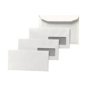 GPV, Briefumschlag, Briefumschläge, C6/C5, 114 x 229 mm, weiss, mit Fenster weiss, Gewicht: 80 g (C5, C6, 1000x) GPV, Briefumschlag, Briefumschläge, C6/C5, 114 x 229 mm, weiss, mit Fenster weiss, Gewicht: 80 g (C5, C6, 1000x)